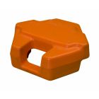 HEXWEIGHT SIGN STAND WEIGHT SAFETY ORANGE 6KG