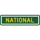 SUPPLEMENTARY PLATE "NATIONAL"