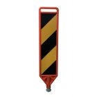 Spring Return Blade 750 x 187mm - Turn and Lock (Black on Ye