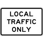 LOCAL TRAFFIC ONLY