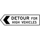 DETOUR FOR HIGH VEHICLES