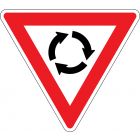 GIVE WAY AT ROUNDABOUT