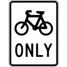 BICYCLE PATH ONLY