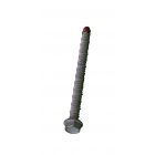 M10 x 150mm SPIKE (WHEEL STOP) SCREWBOLT BLACK