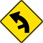 SIDE ROAD JUNCTION ON A CURVE