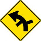 SUCCESSIVE SIDE ROAD JUNCTION ON A CURVE