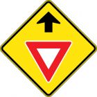GIVE WAY SIGN AHEAD