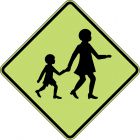 CHILDREN FLUORO YEL/GRN