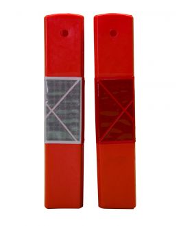 STAR PICKET SAFETY SLEEVE (RED/WHITE)