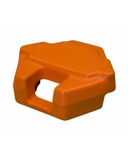 HEXWEIGHT SIGN STAND WEIGHT SAFETY ORANGE 6KG