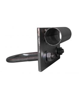 SCHOOL X-ING BKT WITH 50NB U-BOLT Z / P