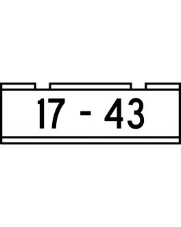 SUPPLEMENTART STREET NAME SIGN