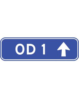 OVER DIMENSIONAL ROUTE MARKER