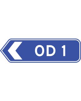 OVER DIMENSIONAL ROUTE MARKER
