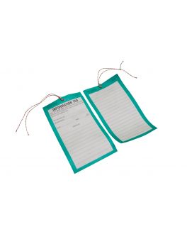 BMA INFORMATION TAG (LIGHT GREEN) TYVEK
