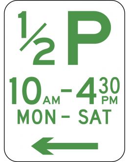 30 MINUTE PARKING