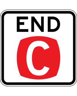 END CLEARWAY
