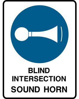 BLIND INTERSECTION SOUND HORN