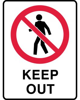 KEEP OUT