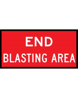 END BLASTING AREA