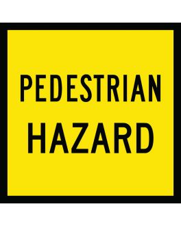 PEDESTRIAN HAZARD