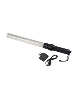 TRAFFIC WAND GRN/RED/WHT RECHARGEABLE