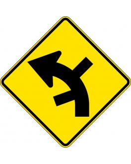 SUCCESSIVE SIDE ROAD JUNCTION ON A CURVE