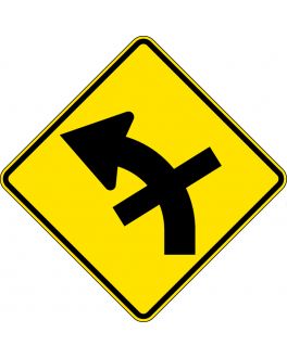 SIDE ROAD JUNCTION ON A CURVE