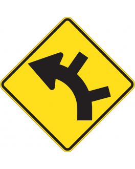 SUCCESSIVE SIDE ROAD JUNCTION ON A CURVE