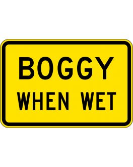 BOGGY WHEN WET
