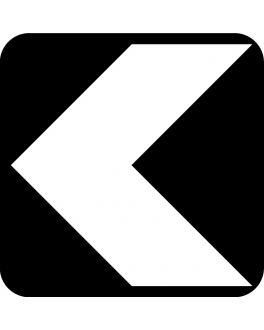 UNIDIRECTIONAL HAZARD MARKER