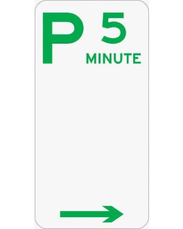 5 MINUTE PARKING
